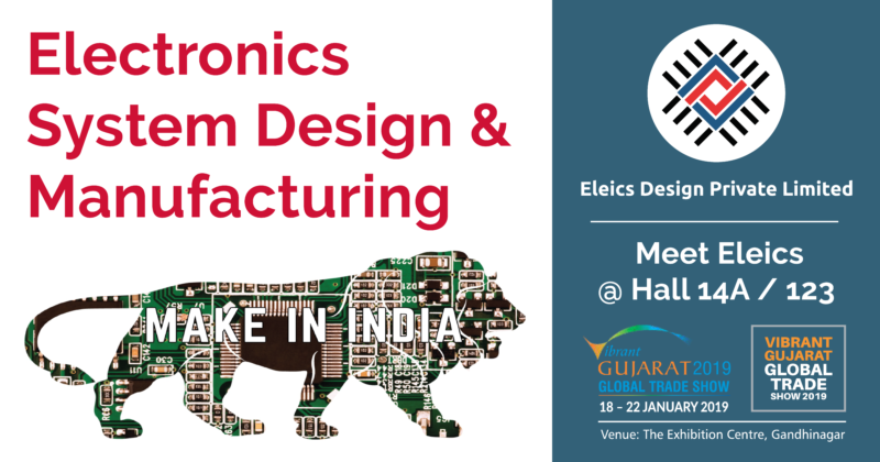 Eleics Design at Vibrant Gujarat 2019